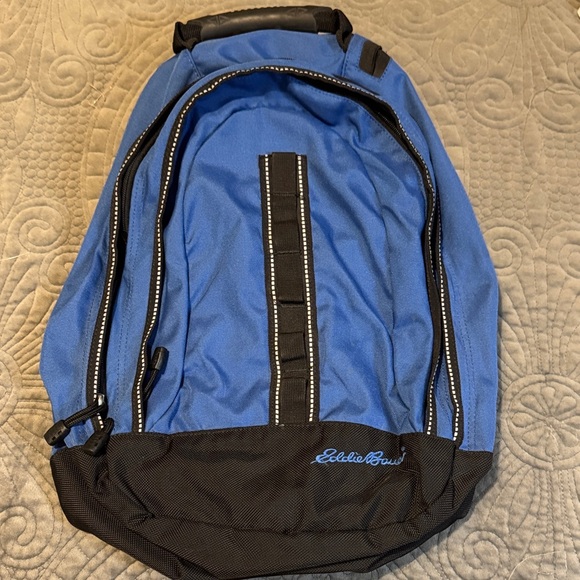 Eddie Bauer Men's Backpack in Blue and Black - Picture 1 of 8